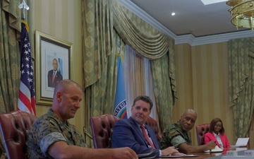 Gen. Langley Conducts YALI Engagement