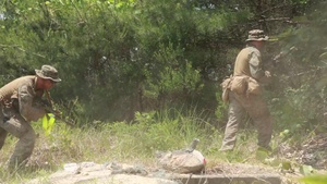 U.S. Marines execute squad maneuvers during Korea Viper 24.2