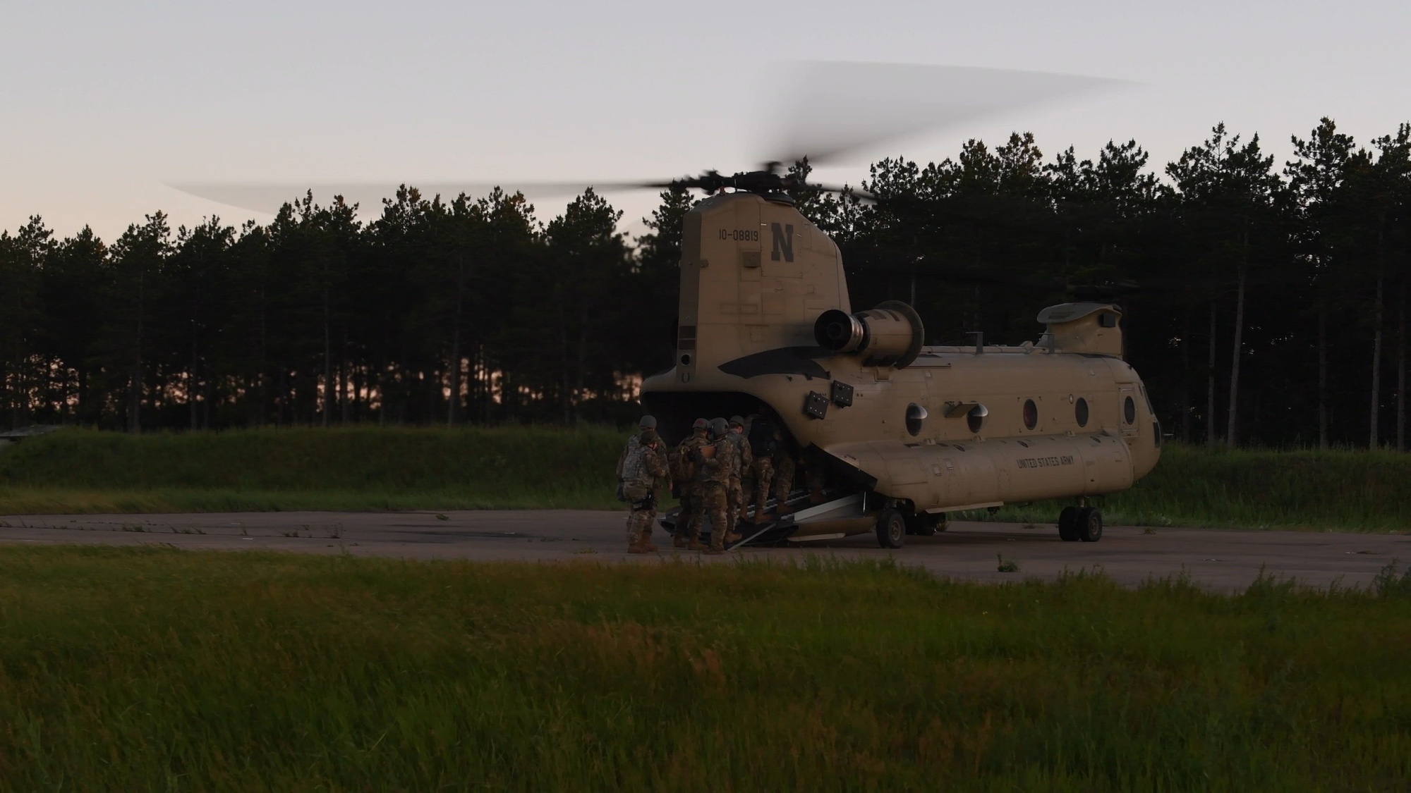 Twenty-four members from the 242nd Combat Communications Squadron participated in BUMBU FORGE 2024 at Fort McCoy, Wisconsin, June 1-14. <br />In week two of the exercise, the 242nd Combat Communication Squadron worked hand-in-hand with several Security Forces Squadrons in an isolated and austere environment, providing communication and augmenting their forces to protect the forward operating base.
