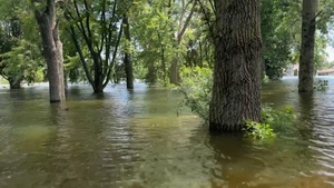 Minnesota National Guard assists in Waterville flood efforts