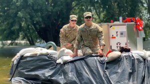 Minnesota National Guard assists in Waterville flood efforts