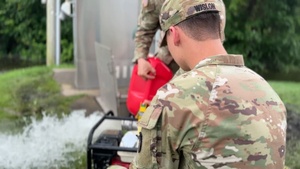 Minnesota National Guard assists in Waterville flood efforts