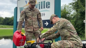 Minnesota National Guard assists in Waterville flood efforts