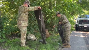 Minnesota National Guard assists in Waterville flood efforts