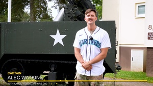 Alec Watkins Seattle Mariners July 4th Shout-out