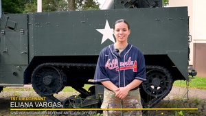 Eliana Vargas Atlanta Braves July 4th Shout-out