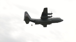 934th Airlift Wing C-130 Air Drops