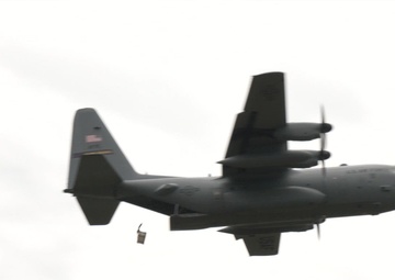 934th Airlift Wing C-130 Air Drops