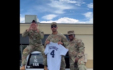 SSG Bletsch - New York Yankees Independence Day Shout Out