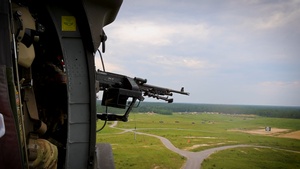 1-131st Aviation Regiment conducts aerial gunnery training at Camp Shelby