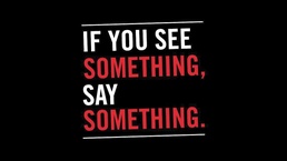 Your role in base defense: See something, say something