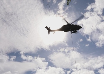 Alaska Army National Guard aviators hone fire suppression skills (B-Roll)