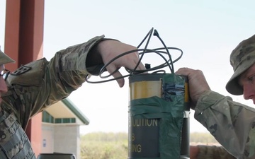 441st Engineer Company conduct training at Camp Robinson