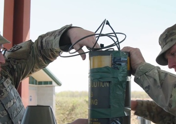 441st Engineer Company conduct training at Camp Robinson