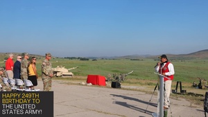 FCOE Celebrates Army Birthday with Live Fire Event