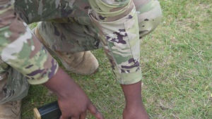 M110A1 Squad Designated Marksmanship Rifle range day B-Roll