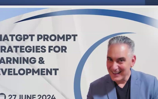 LPQ&amp;A 27 Jun 2024 featuring Mr. Josh Cavalier presenting ChatGPT prompt strategies for Learning and Development