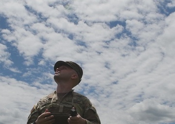 New York National Guard Soldiers test Soldier Borne Sensor UAV at Fort Drum