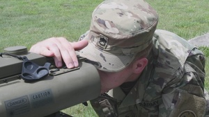 New York National Guard Soldiers test lightweight laser designator rangefinder at Fort Drum