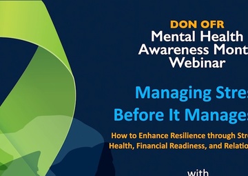 Managing Stress Before It Manages Us