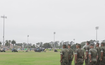 B-Roll: 1st Marine Division hosts change of command ceremony