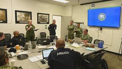 RIMPAC Multinational Logistics Support Element works at NAVSUP Fleet Logistics Center Pearl Harbor