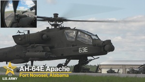 AH-64E Apache Flight
