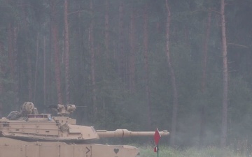 2-12 Cav conducts Tank Gunnery in Poland