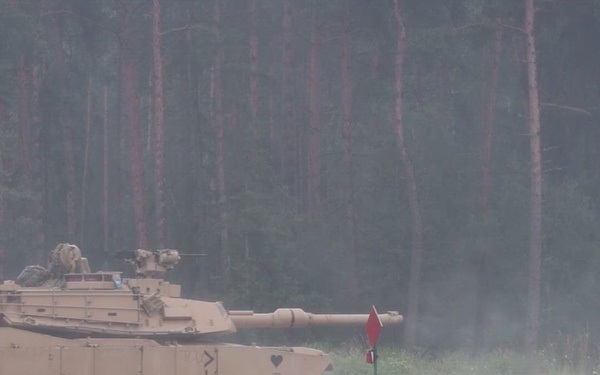 2-12 Cav conducts Tank Gunnery in Poland