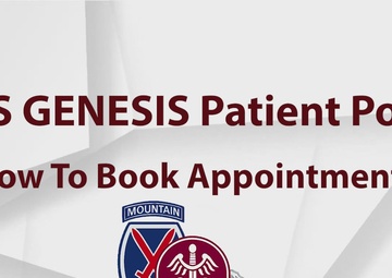 MHS GENESIS Appointment Walkthrough