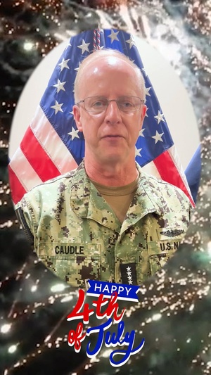 Admiral Daryl Caudle Fourth of July Shoutout
