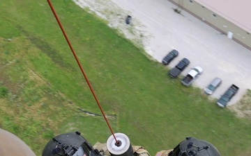 Iowa National Guard MEDEVAC Rescue