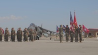 Headquarters and Headquarters Squadron hosts change of command ceremony