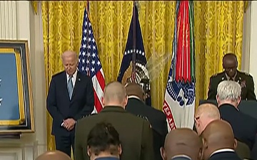 Biden Awards Medals of Honor to 2 Civil War Soldiers