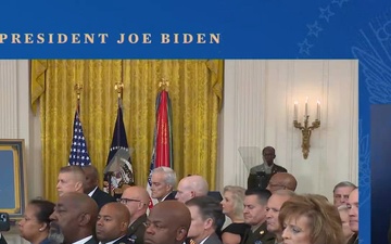 President Biden Delivers Remarks at a Medal of Honor Ceremony at the White House