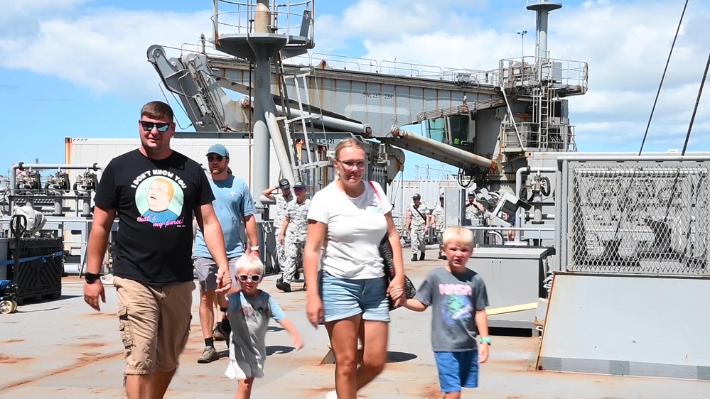 DVIDS Video Open Ship Day Aboard HMNZS Aotearoa During RIMPAC 2024