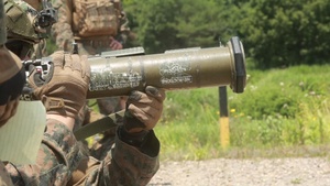 U.S. Marines execute rocket marksmanship during Korea Viper 24.2