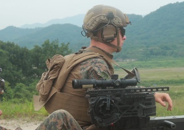 U.S. Marines Fire Crew-Served Weapons During Korea Viper 24.2