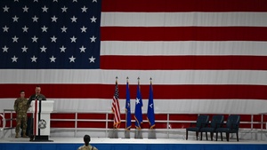 57th Wing change of command ceremony