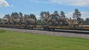 Fort McCoy Rail Operations Team supports second rail movement for 2024 supporting 32nd IBCT, Part 2