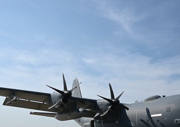 AC-130J aircrew conduct live fire training