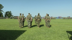 2nd Radio Battalion Change of Command Ceremony (B-Roll)