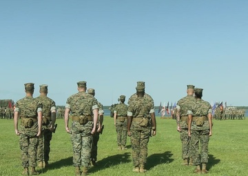 2nd Radio Battalion Change of Command Ceremony (B-Roll)
