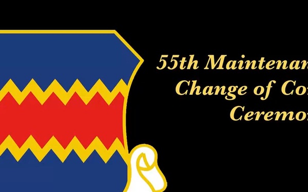 55th Maintenance Group Change of Command