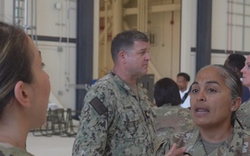 AR-MEDCOM Commanders interact with troops during Ultimate Caduceus 2024