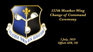 557th Weather Wing Change of Command