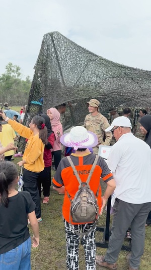 Rain Can't Stop Forces at Exercise Keris Strike 24 in Kota Belud