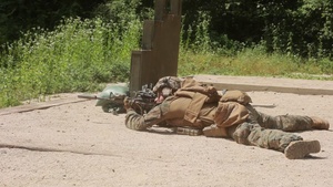 U.S. Marines execute an unknown distance course of fire during Korea Viper 24.2