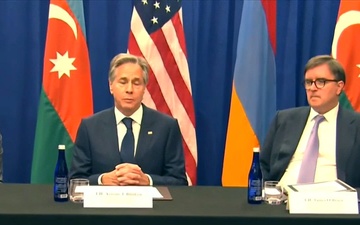 Secretary Blinken meets with Armenian Foreign Minister Ararat Mirzoyan and Azerbaijani Foreign Minister Jeyhun Bayramov