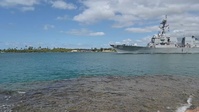 Ships depart JBPHH for the force integration phase of RIMPAC 2024